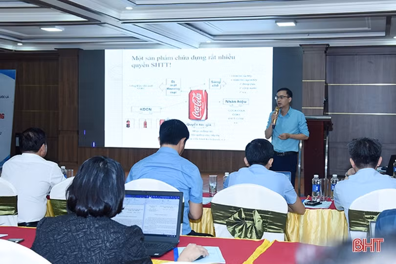 Cung cấp nội dung mới về sở hữu trí tuệ đến tổ chức, cá nhân Hà Tĩnh