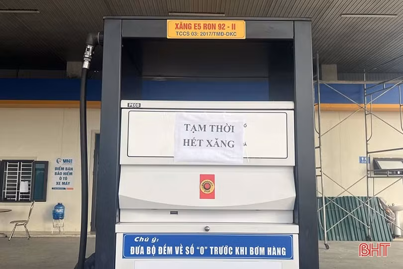Chủ động khắc phục tình trạng thiếu hụt xăng dầu cục bộ ở Hà Tĩnh