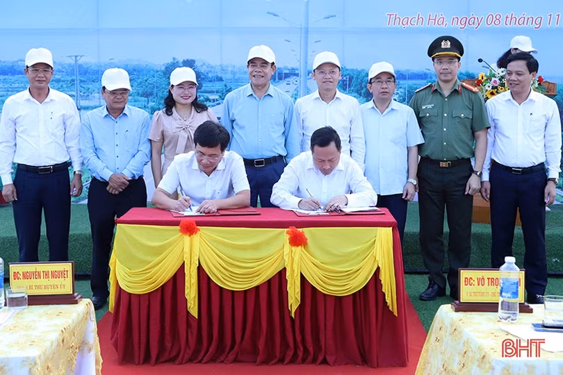 6 địa phương ở Hà Tĩnh đảm bảo diện tích bàn giao mặt bằng cao tốc Bắc - Nam