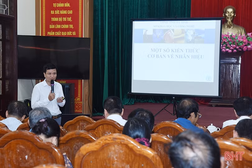 Cung cấp nội dung mới về sở hữu trí tuệ đến tổ chức, cá nhân Hà Tĩnh