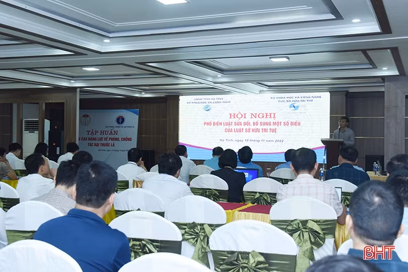 Cung cấp nội dung mới về sở hữu trí tuệ đến tổ chức, cá nhân Hà Tĩnh