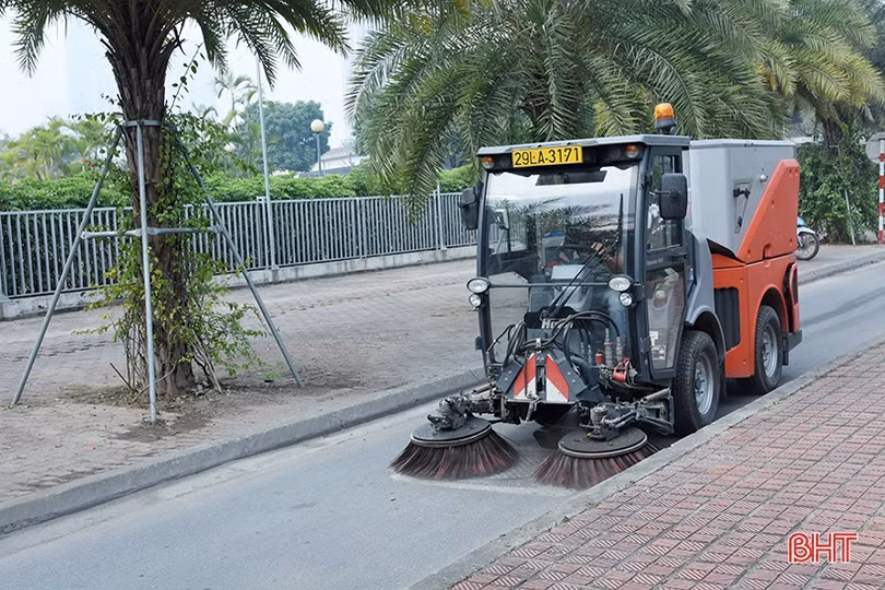 Trung tâm Hội nghị Quốc gia trước ngày khai mạc Đại hội đại biểu toàn quốc lần thứ XIII của Đảng