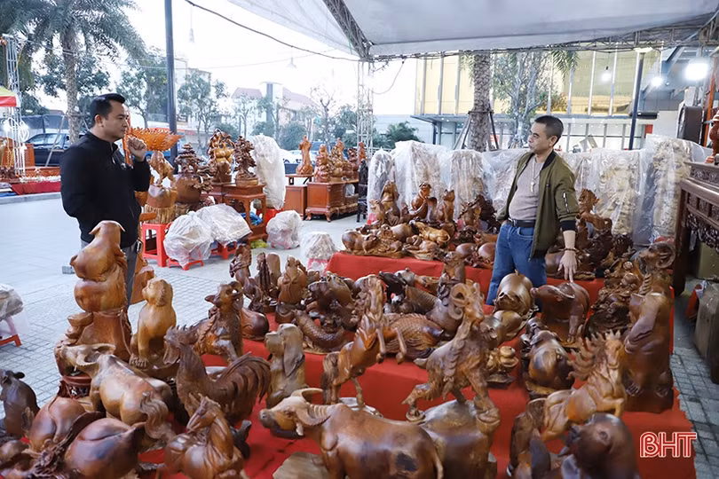 Chiêm ngưỡng kiệt tác của các làng nghề khắp 3 miền tại trung tâm TP Hà Tĩnh