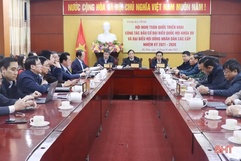 Hà Tĩnh triển khai công tác bầu cử đại biểu Quốc hội và HĐND chặt chẽ, bảo đảm kế hoạch