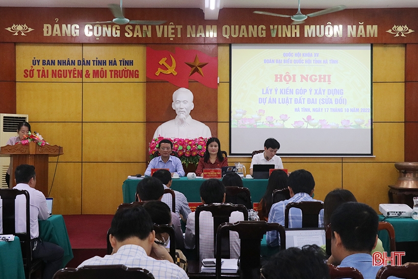 Tổ chức lấy ý kiến Nhân dân về dự thảo Luật Đất đai (sửa đổi)