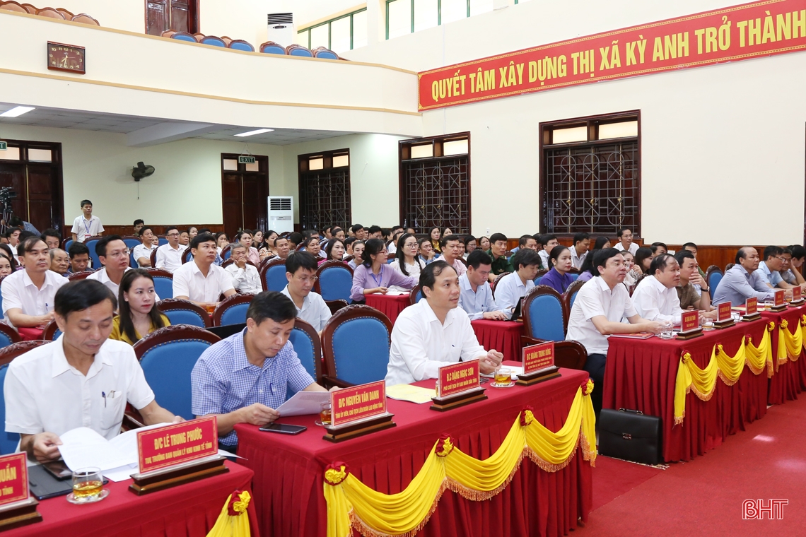 Đồng hành, chung sức đưa thị xã Kỳ Anh sớm trở thành thành phố