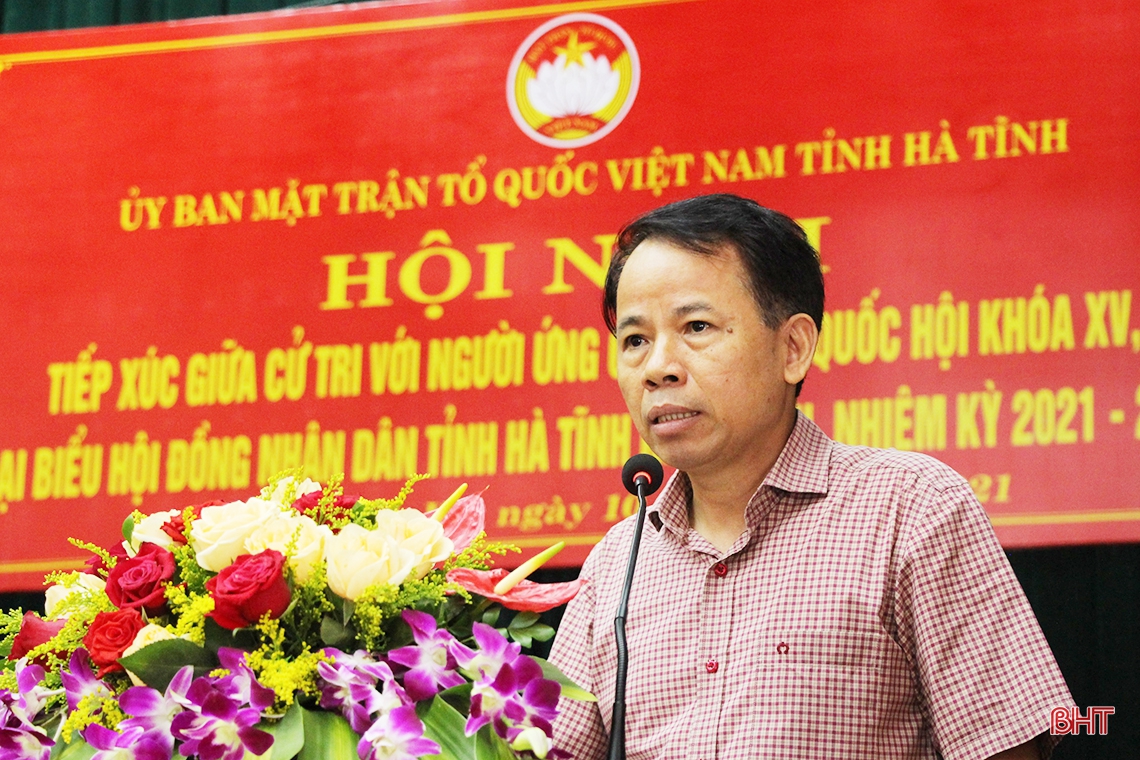Nêu cao tinh thần, trách nhiệm của người đại biểu dân cử