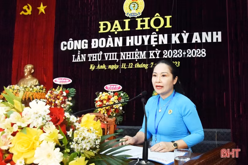 LĐLĐ huyện Kỳ Anh phấn đấu kết nạp mới từ 500 - 700 đoàn viên