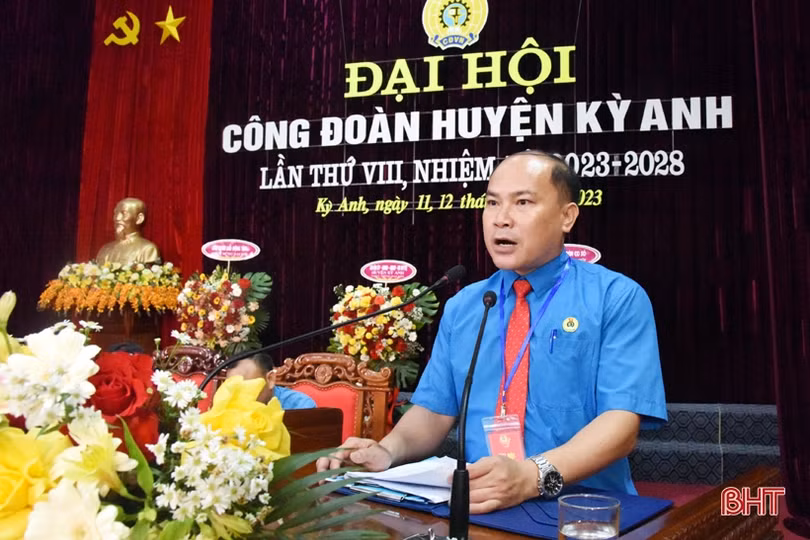 LĐLĐ huyện Kỳ Anh phấn đấu kết nạp mới từ 500 - 700 đoàn viên
