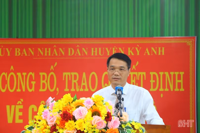 Trung tâm Y tế huyện Kỳ Anh có tân Giám đốc