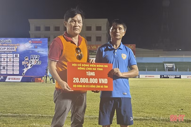 U13 Hồng Lĩnh Hà Tĩnh tuột mất ngôi vô địch trước U13 Sông Lam Nghệ An