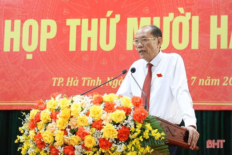 HĐND thành phố Hà Tĩnh xem xét ban hành 4 nghị quyết quan trọng