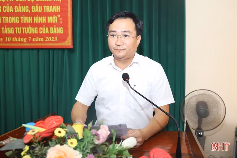 Hương Sơn tiếp tục nâng cao công tác bảo vệ nền tảng tư tưởng của Đảng