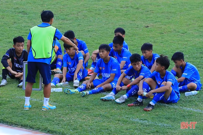 Hồng Lĩnh Hà Tĩnh liệu có hiện thực hóa giấc mơ huy chương tại Giải U13 toàn quốc?