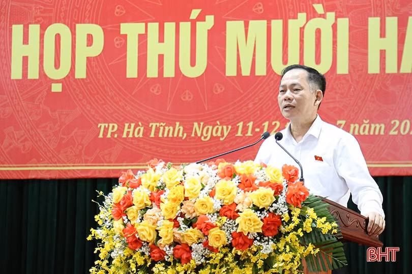 HĐND thành phố Hà Tĩnh xem xét ban hành 4 nghị quyết quan trọng
