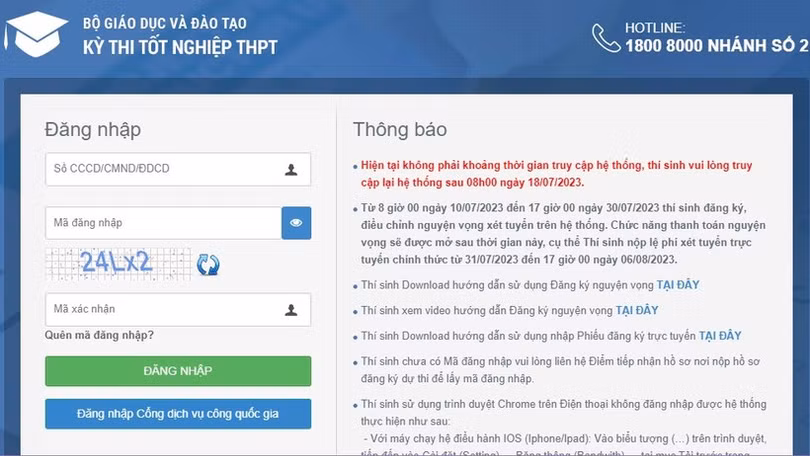 Hướng dẫn tra cứu điểm thi tốt nghiệp THPT năm 2023
