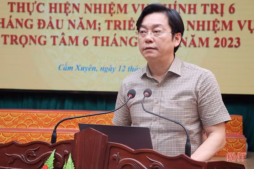 Cẩm Xuyên chủ động, quyết liệt thực hiện nhiệm vụ những tháng cuối năm