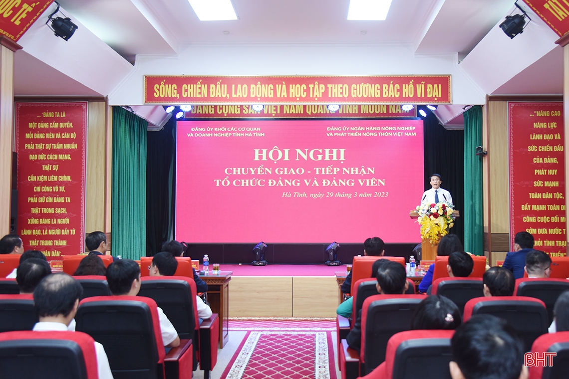 Đảng ủy Khối CCQ&DN Hà Tĩnh tập trung kiện toàn bộ máy sau chuyển giao tổ chức đảng, đảng viên