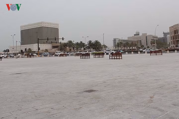 dao quanh duong pho thu do qatar vua bi nhieu nuoc arab co lap