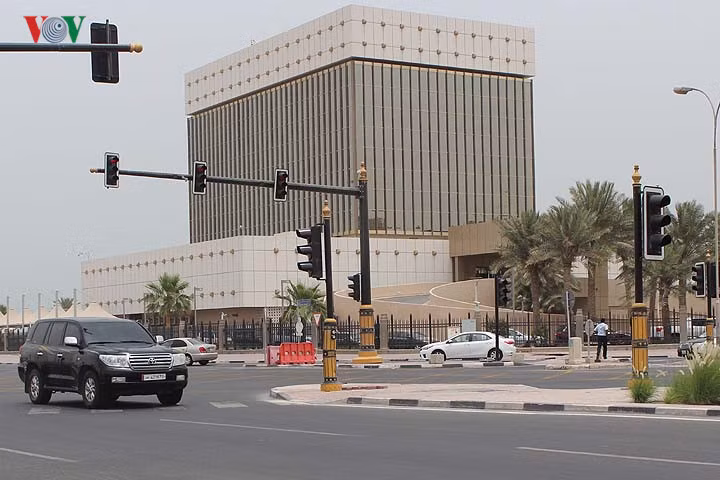 dao quanh duong pho thu do qatar vua bi nhieu nuoc arab co lap