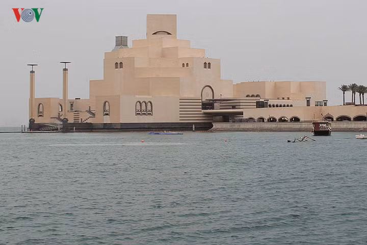 dao quanh duong pho thu do qatar vua bi nhieu nuoc arab co lap