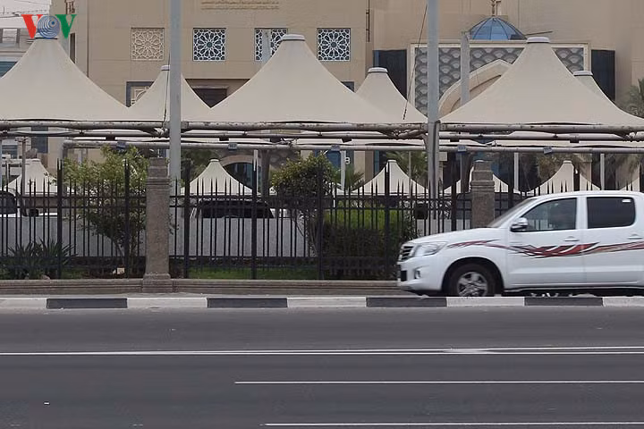 dao quanh duong pho thu do qatar vua bi nhieu nuoc arab co lap