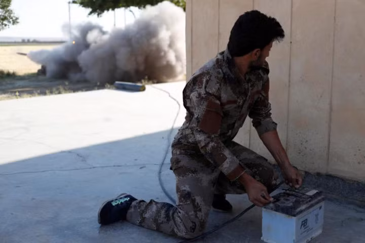 photo duong toi thu do raqqa cua to chuc nha nuoc hoi giao is