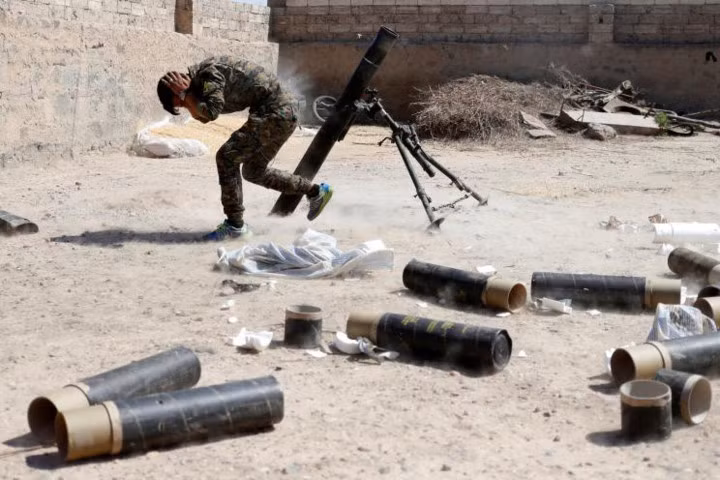 photo duong toi thu do raqqa cua to chuc nha nuoc hoi giao is