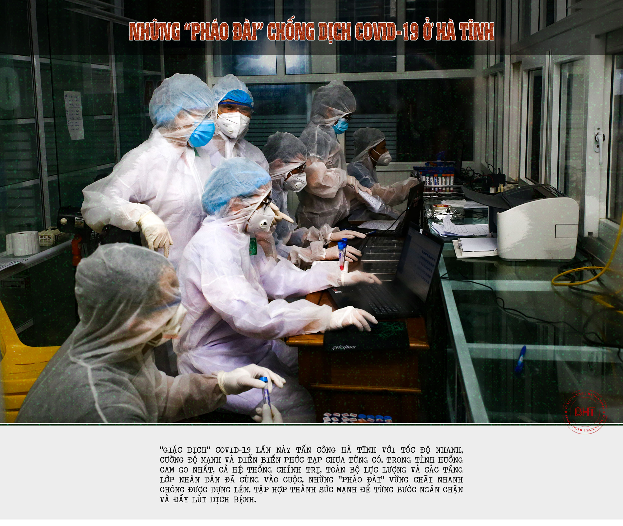 Những “pháo đài” chống dịch Covid-19 ở Hà Tĩnh (bài 1): “Tấm khiên trắng” ngăn dịch trong cộng đồng