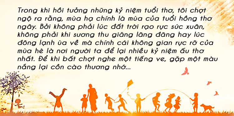 Những mùa hè thương nhớ…