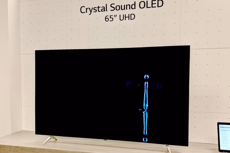 lg cho ra mat tv phat am thanh khong can loa ngoai