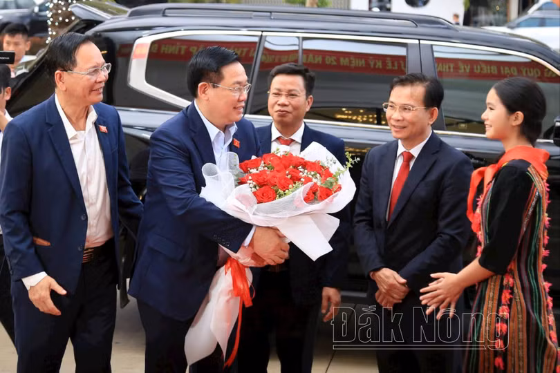 Về phía quốc tế có ông Mahesh Chand Giri, Tổng lãnh sự quán Ấn Độ tại TP. Hồ Chí Minh; Ngài Son Sa Run, Phó Tỉnh trưởng, Trưởng Đoàn lãnh đạo tỉnh Mondulkiri, Campuchia.
