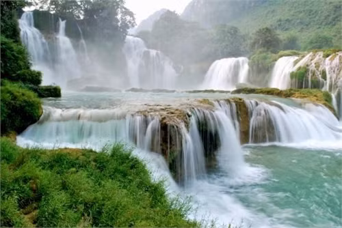 Thác Bản Giốc, tỉnh Cao Bằng, Việt Nam.