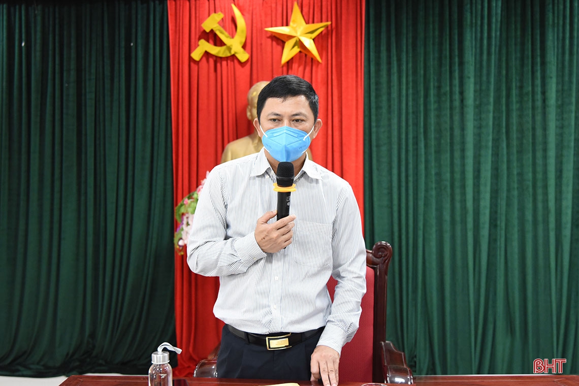 Thiết lập vùng cách ly y tế toàn xã Thạch Kim và thị trấn Lộc Hà từ 12 giờ trưa nay
