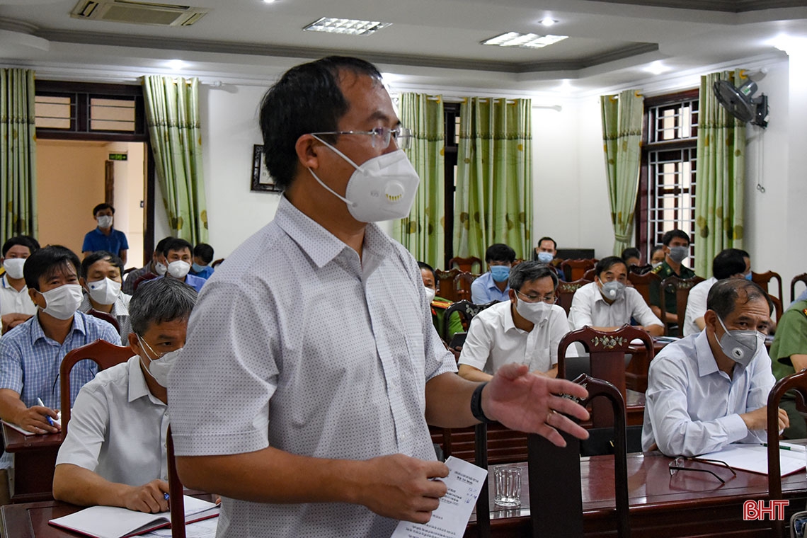 Thiết lập vùng cách ly y tế toàn xã Thạch Kim và thị trấn Lộc Hà từ 12 giờ trưa nay