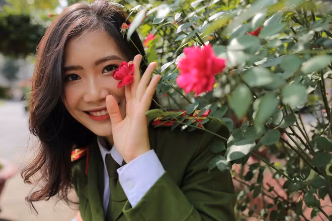 4 bông hồng xinh đẹp, tài năng của Học viện Cảnh sát nhân dân