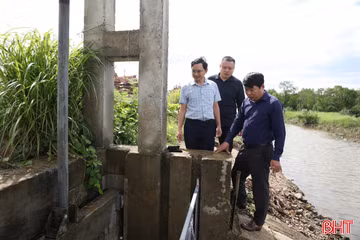Giữ thông “cửa thoát lũ” cho đô thị trung tâm Hà Tĩnh