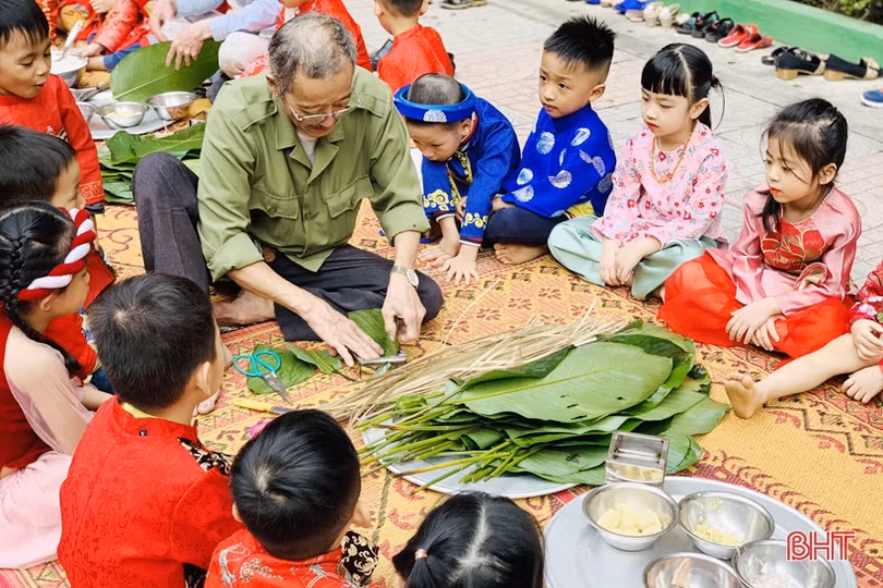 Học sinh mầm non Trí Đức vui hội chợ chào xuân 2020