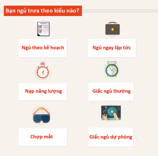 tac dung quan trong khi ngu trua 30 phut moi ngay