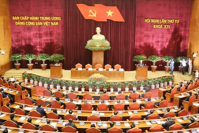 be mac hoi nghi lan thu tu ban chap hanh trung uong dang khoa xii