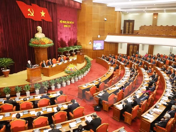ngay lam viec thu hai hoi nghi lan thu tu bch trung uong dang