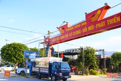 Vũng Áng rộn ràng khí thế thi đua chào mừng đại hội Đảng các cấp
