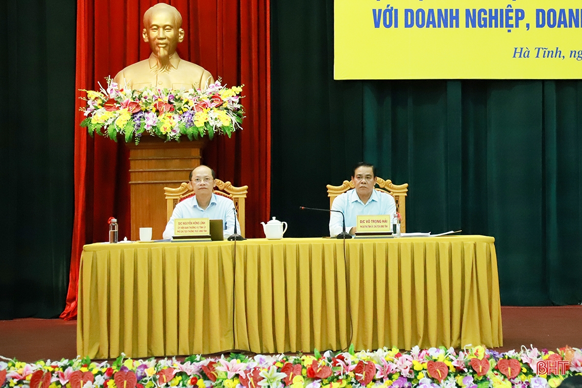 Chính quyền luôn đồng hành, tháo gỡ khó khăn cho doanh nghiệp Hà Tĩnh phát triển