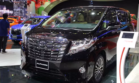 toyota alphard xe da dung gia 3 5 ty tai viet nam