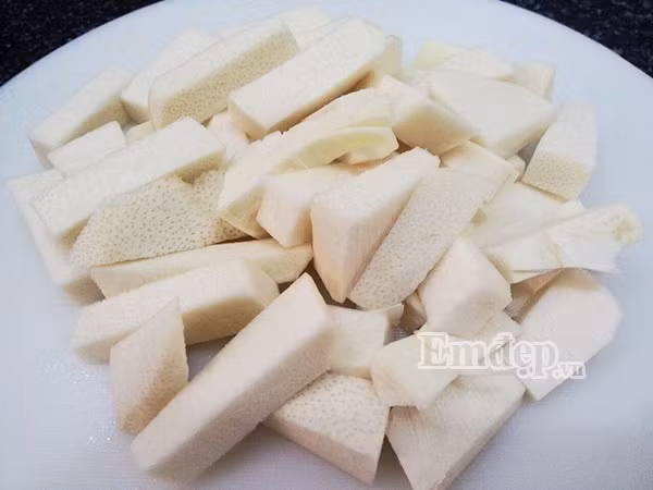 thit kho mang cu dam da de an