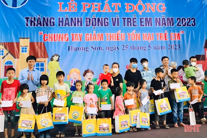 Chung tay thực hiện các hoạt động hướng về trẻ em