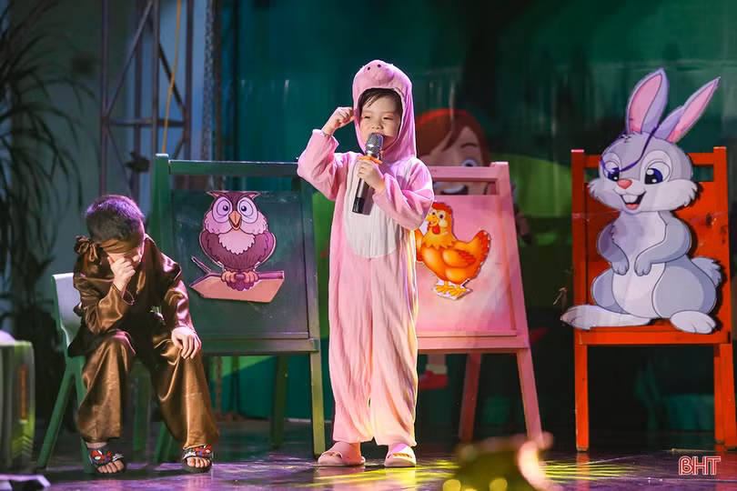 “Con là ngôi sao sáng” - nơi các bé thỏa sức thể hiện năng khiếu