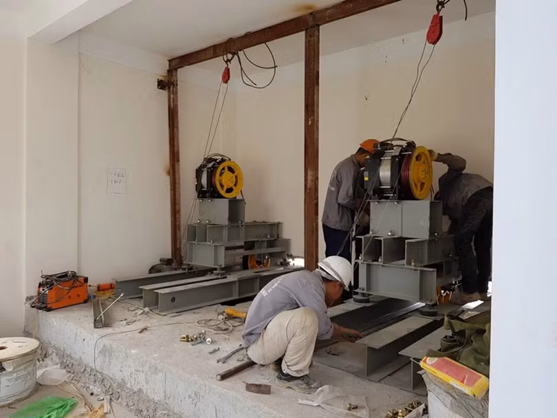 Thang máy gia đình 450kg giá tốt kích thước tối ưu tại thang máy ABC