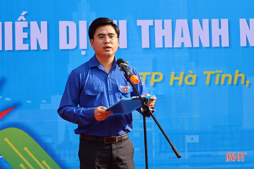 Tuổi trẻ TP Hà Tĩnh, Nghi Xuân ra quân Chiến dịch Thanh niên tình nguyện hè 2023