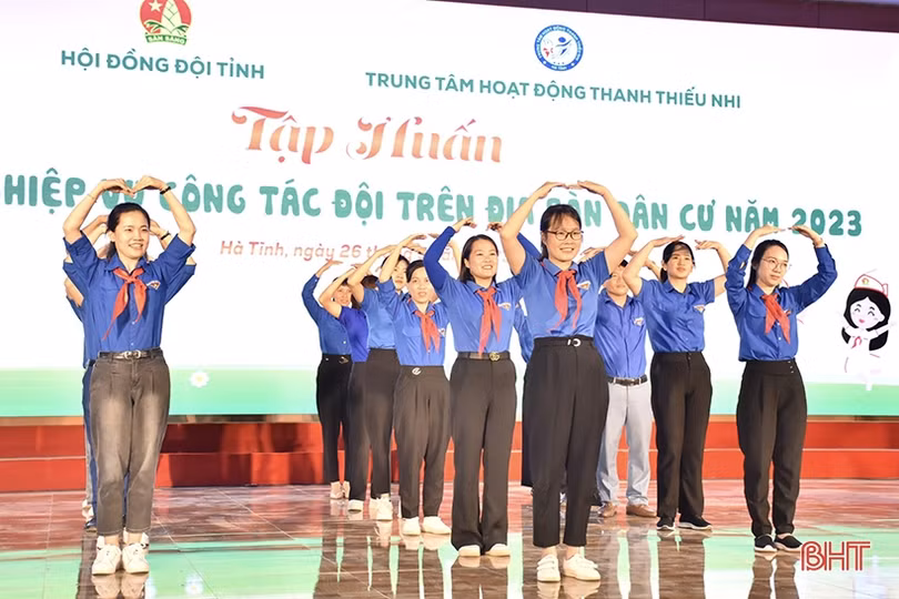 Tập huấn nghiệp vụ công tác đội trên địa bàn khu dân cư